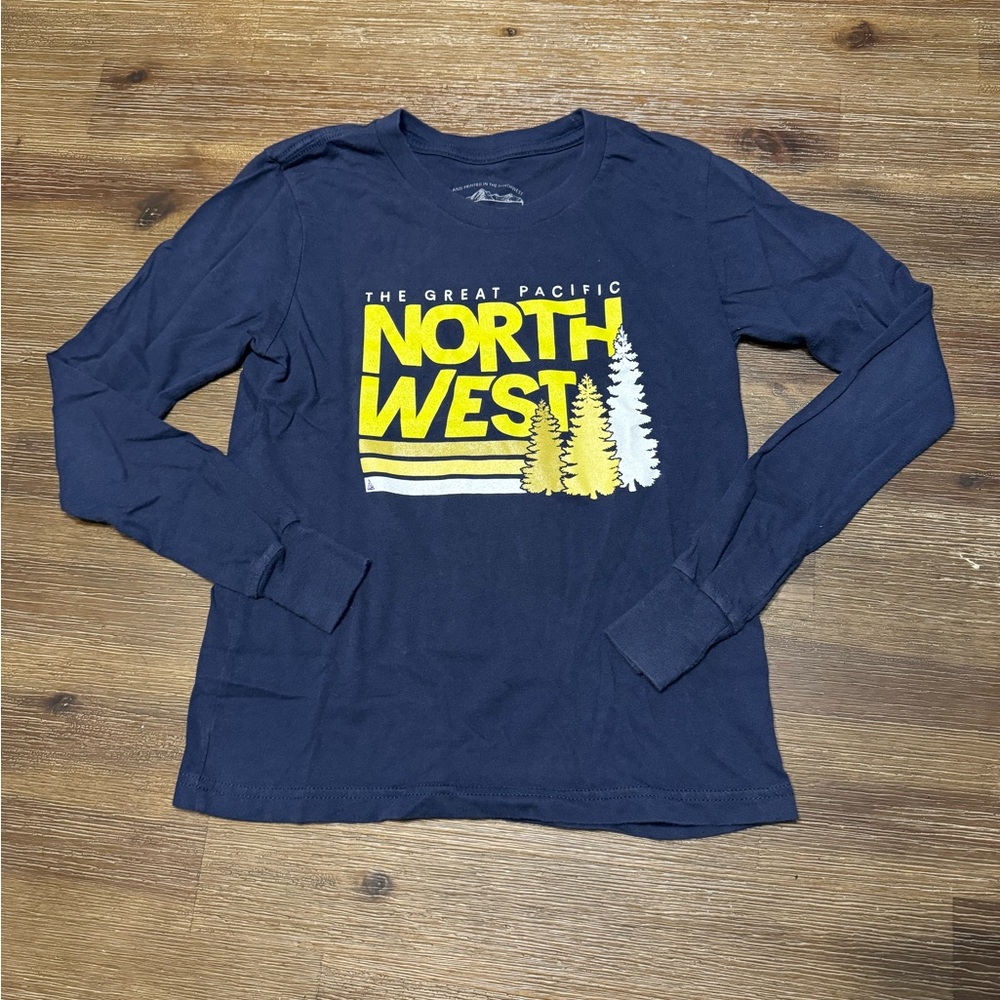 🟡EUC🟡 The Great PNW - North West Long Sleeve T-shirt - Youth Size S